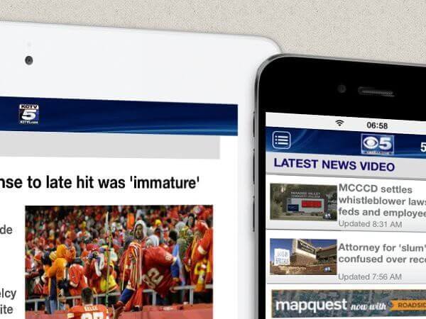 Mobile apps local media