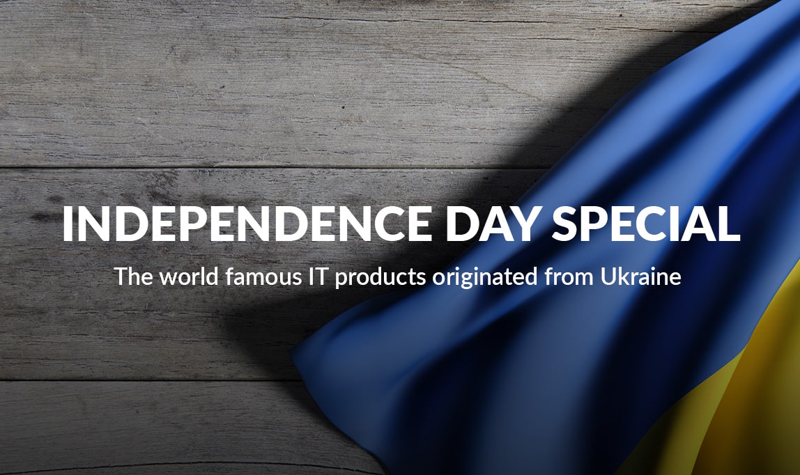 Die weltberühmten IT-Produkte stammen aus der Ukraine