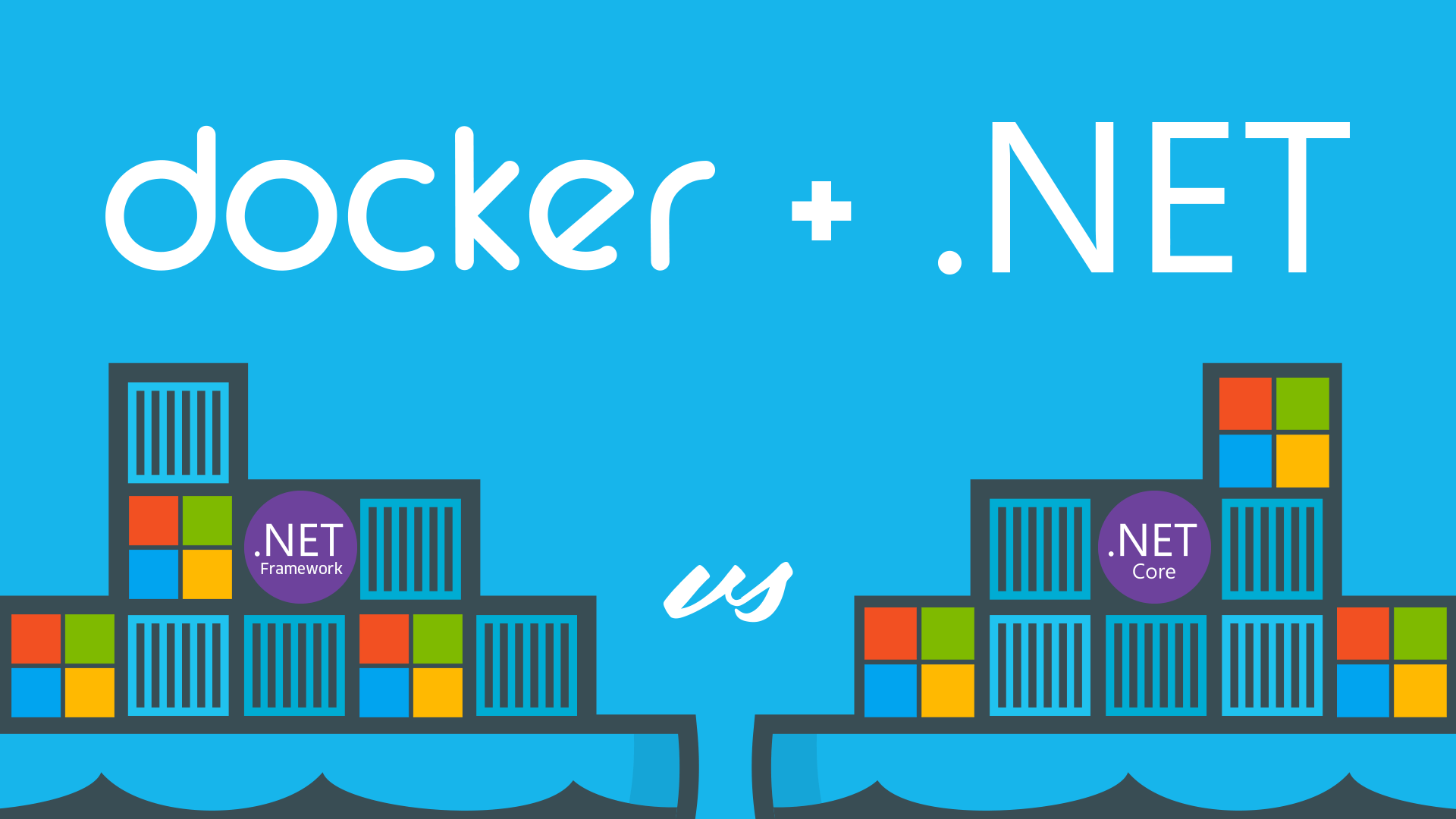 .NET Core vs. .NET Framework für Docker-Container