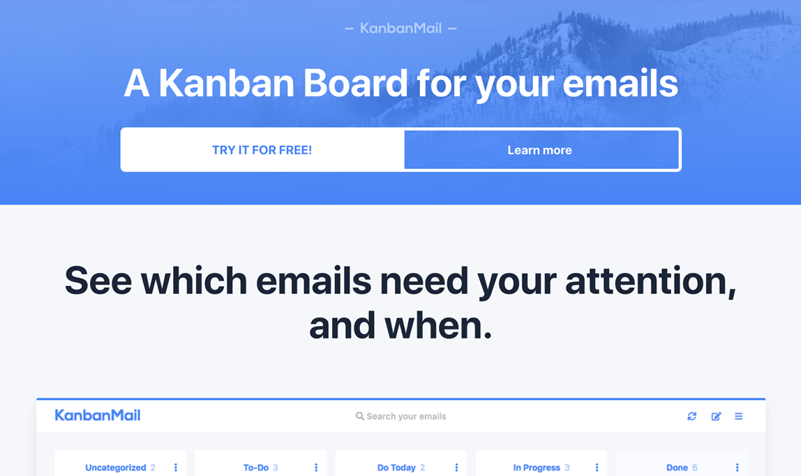 UX für SaaS: Kanbanmail Web App Überprüfung