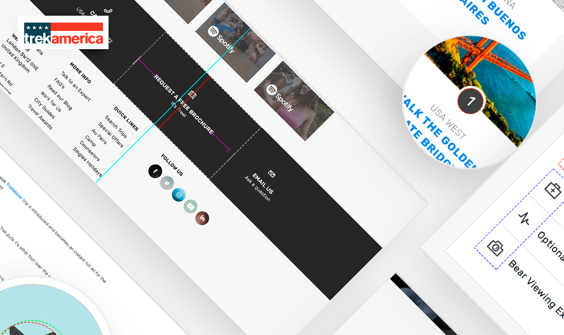 UX für SaaS: TrekAmerica Web App Überprüfung