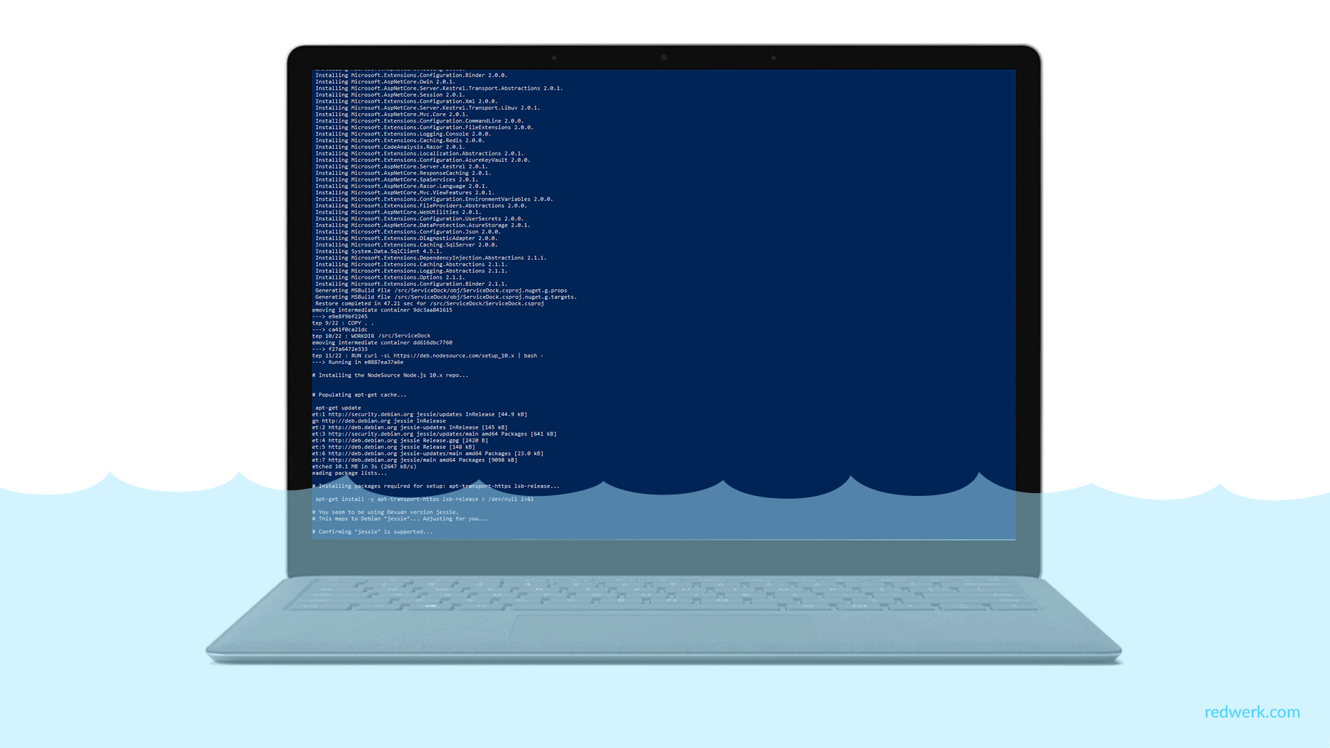 .NET Core vs. .NET Framework für Docker-Container