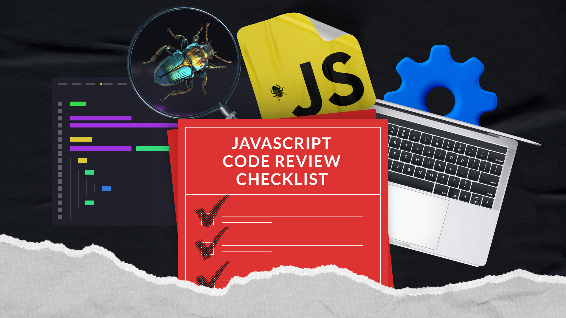 JavaScript-Code-Prüfliste: Alle Schritte inbegriffen