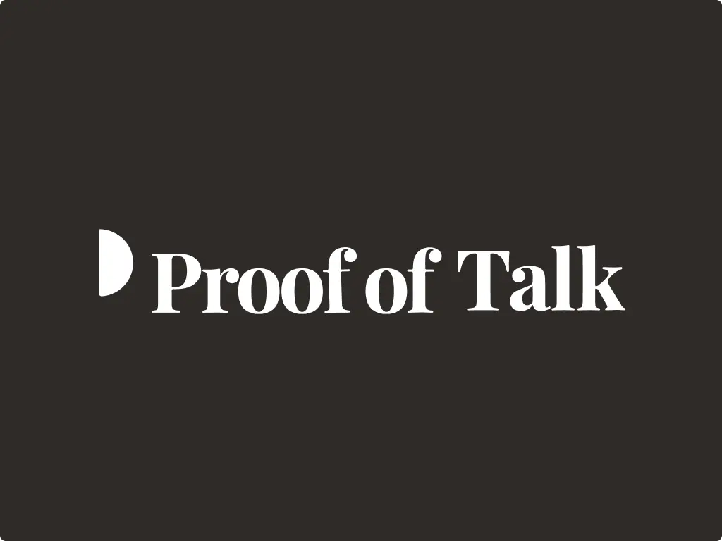 Proof of Talk, 2. bis 3. Juni 2026, Paris, Frankreich (vor Ort)