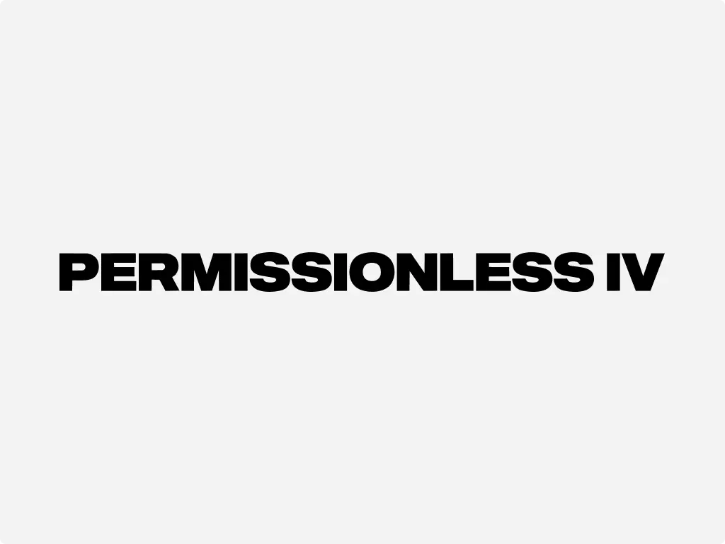 Permissionless IV, 24. bis 26. Juni, Brooklyn, New York, Vereinigte Staaten (vor Ort)