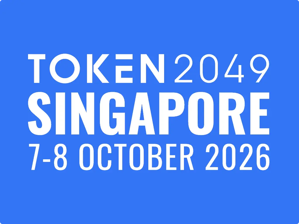 TOKEN2049 Singapur, 7. bis 8. Oktober 2026, Singapur (vor Ort)