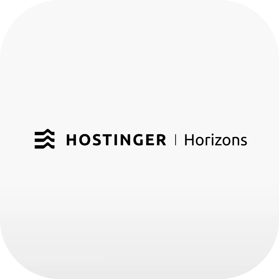 Hostinger Horizons Hostinger Horizons