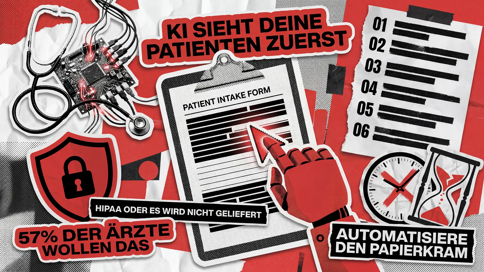 KI-Workflow-Automatisierung für Arztpraxen: HIPAA-konforme Tools und die 6 Workflows, die man zuerst automatisieren sollte