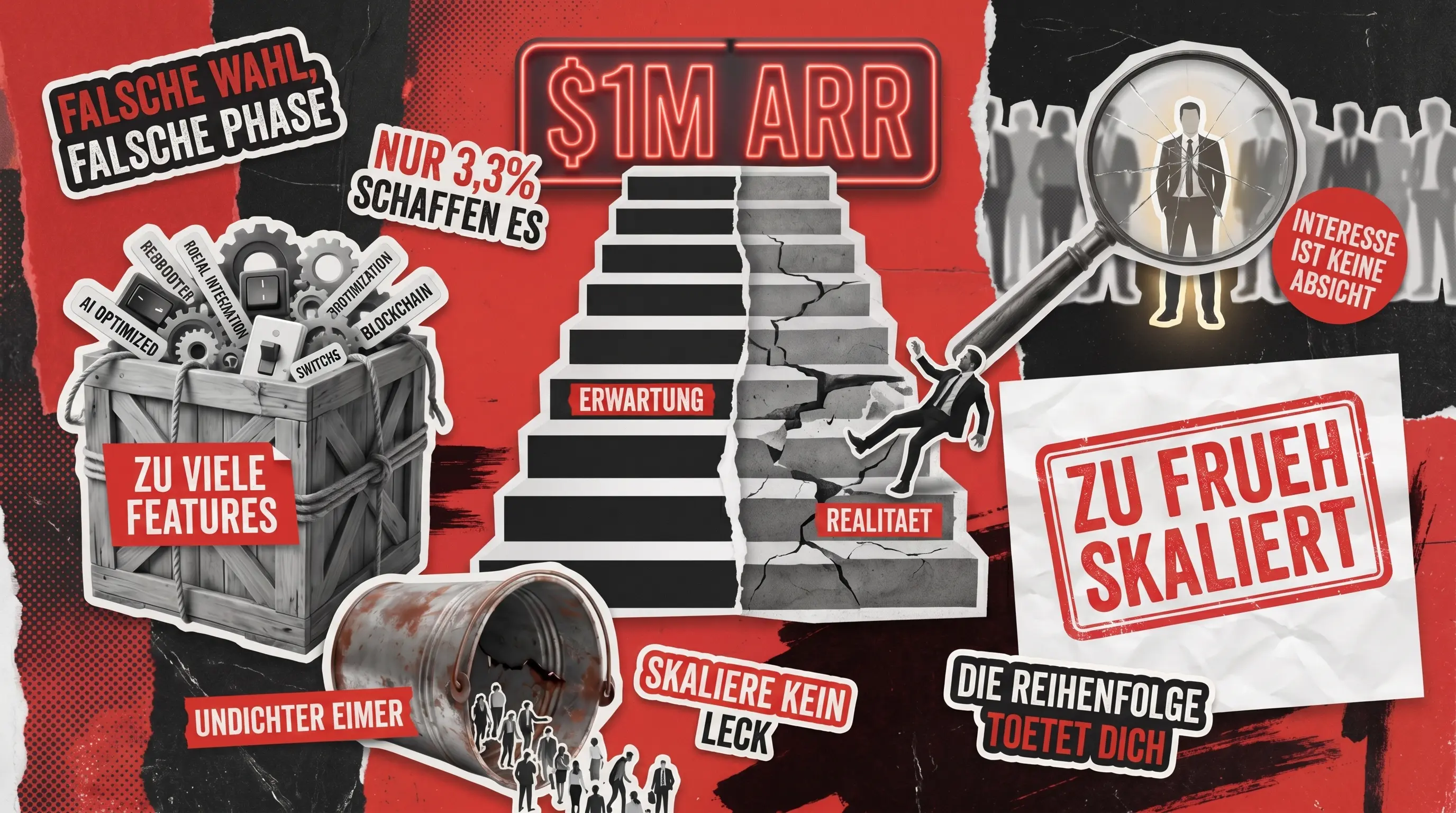SaaS-Produktentwicklung: Ein 7-Phasen-Playbook von der Idee bis zur ersten Million USD ARR
